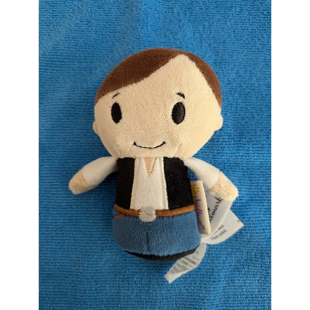 Hallmark Itty Bittys Star Wars Classic Heroes Lot Luke Han Solo Leia Obi-Wan 4